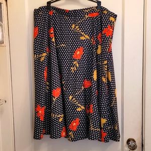 Modcloth Retro Geometric Skirt 2X